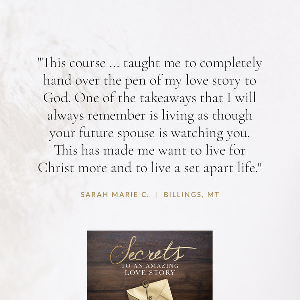 Secret to an Amazing Love Story – Online Course