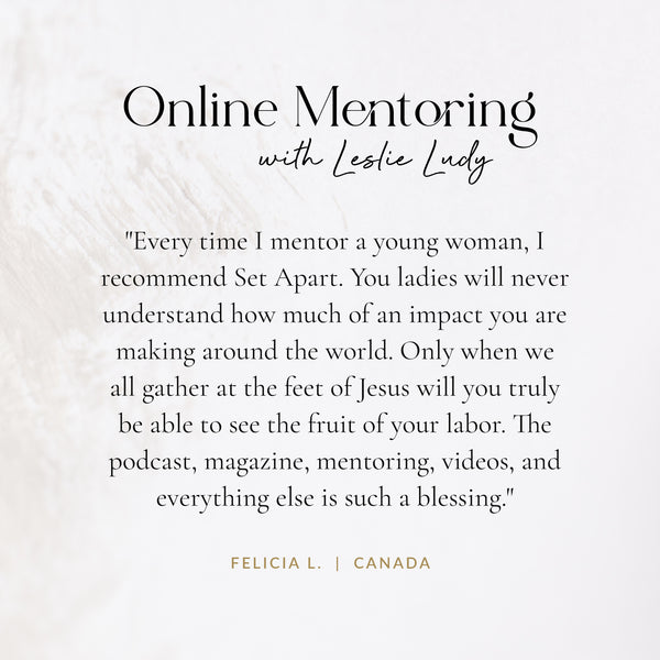 Monthly Online Mentoring Program