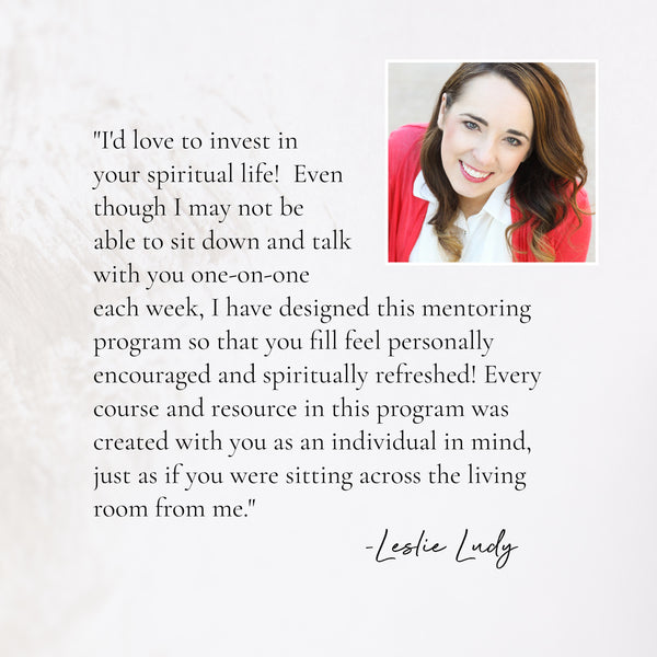 Monthly Online Mentoring Program