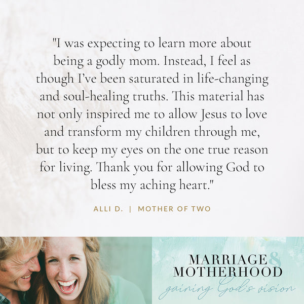 Marriage & Motherhood – Online Course