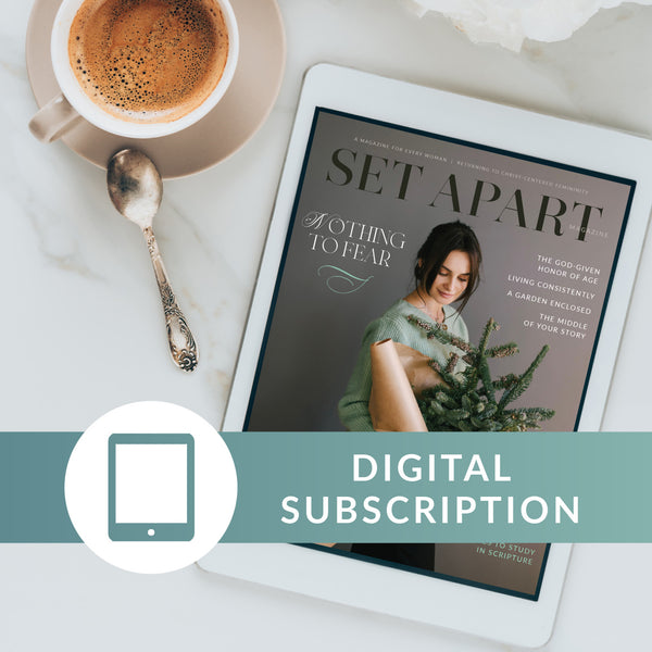 Set Apart Magazine — Monthly Digital Subscription