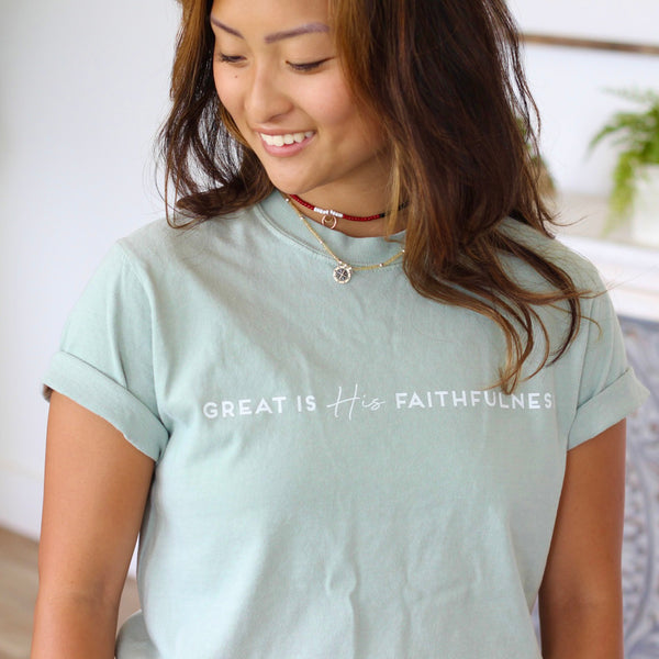 Great is His Faithfulness Tee